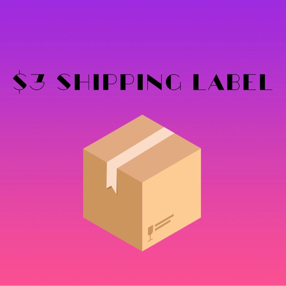 $3 Shipping Label - Picture 1 of 1